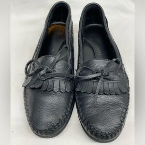 Naturalizer leather slip on loafers ladies sz 7.5